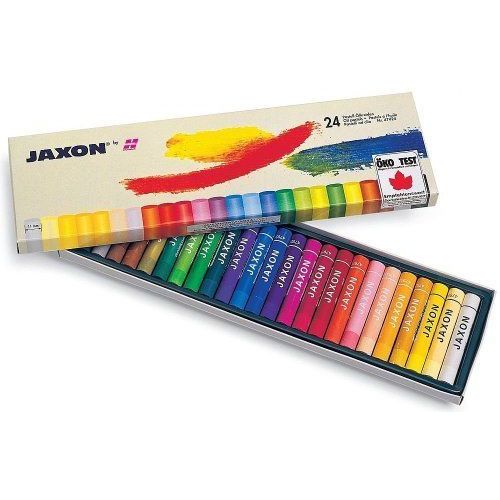 Jaxon - 47424 - Loisirs Créatifs - Etui De 24 Craies Pastel Huile Import Allemagne