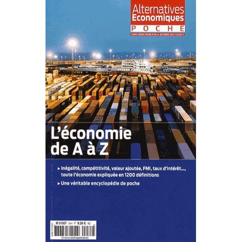 Alternatives Économiques Hors-Série Poche N° 64, Octobre 2013 - L'économie De A À Z