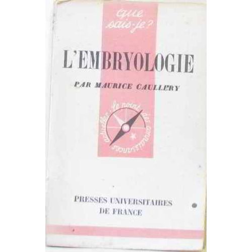 L'embryologie