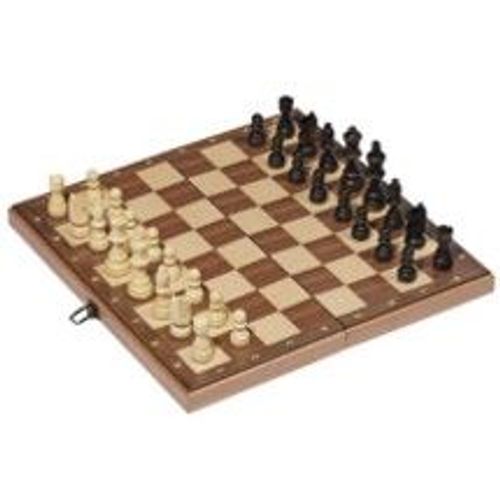 Jeu D'échecs En Bois Pliable 38x38 Cm