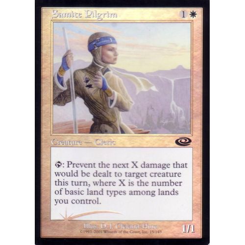 Samite Pilgrim  (Pélerin Sanctif)  X1 Foil  Invasion  Vo