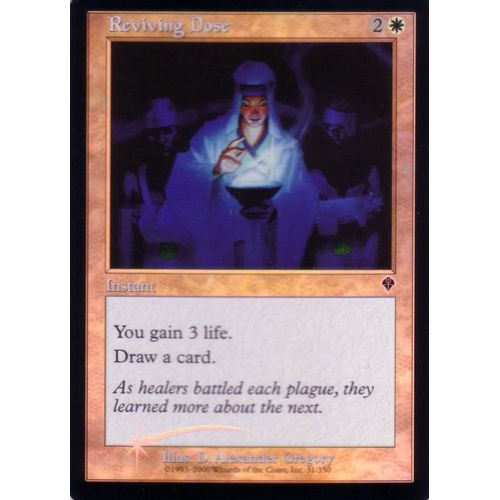 Reviving Dose (Dose Revivifiante)  X1 Foil  Invasion  Vo