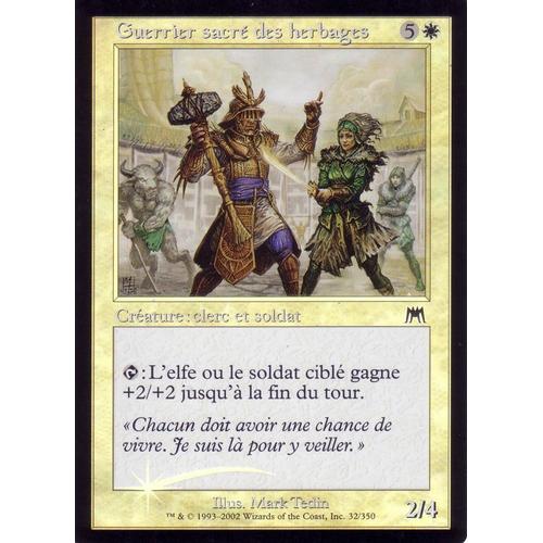 Guerrier Sacré Des Herbages  X1 Foil Carnage Vf