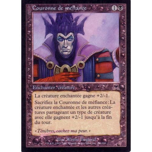 Couronne De Méfiance  X1 Foil Carnage Vf