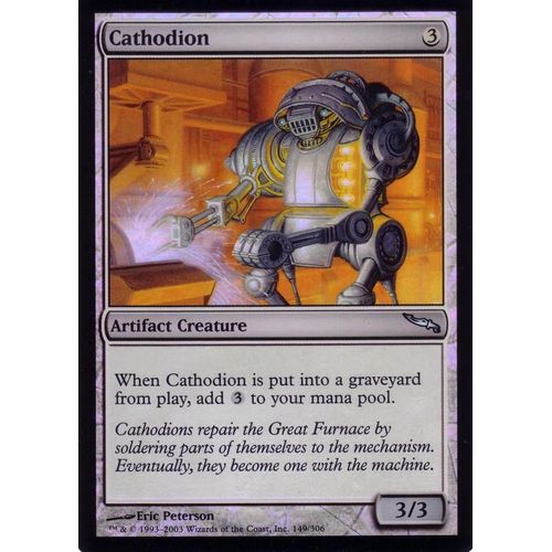 Cathodion  X1 Foil  Mirrodin Vf