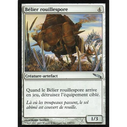 Bélier Rouillespore  X1 Foil  Mirrodin Vf