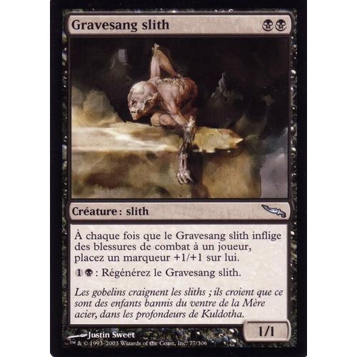 Gravesang Slith  X1 Foil Mirrodin Vf