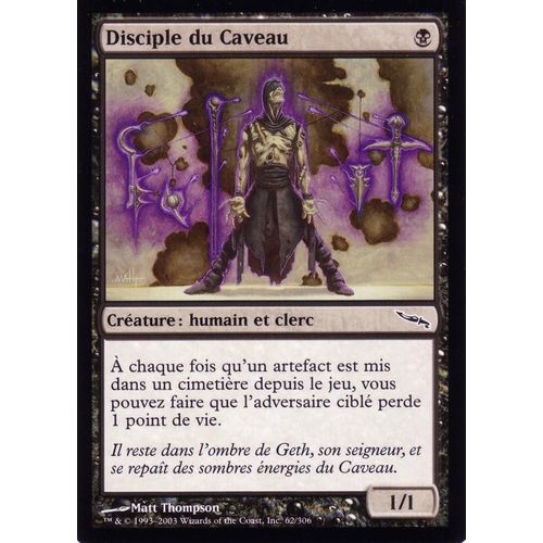 Disciple Du Caveau  X1 Foil Mirrodin Vf