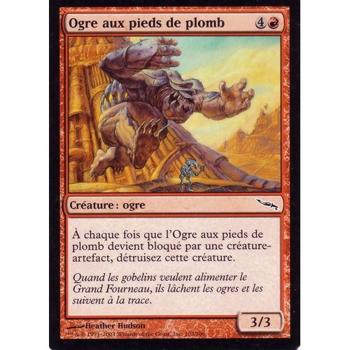 Ogre Aux Pieds De Plomb  X1 Foil Mirrodin Vf