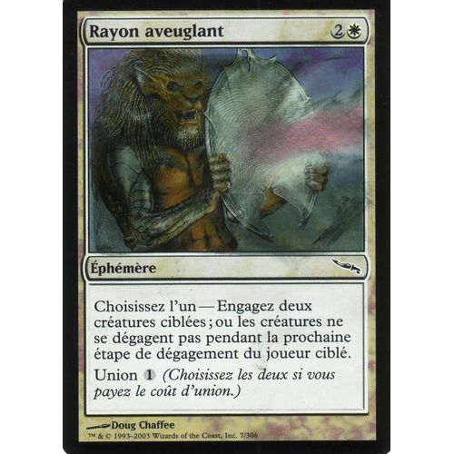 Rayon Aveuglant  X1 Foil Mirrodin Vf