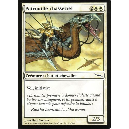 Patrouille Chasseciel  X1 Foil Mirrodin Vf