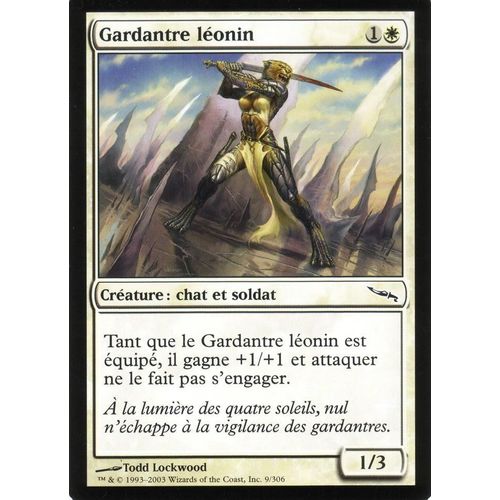 Gardantre Léonin  X1 Foil Mirrodin Vf