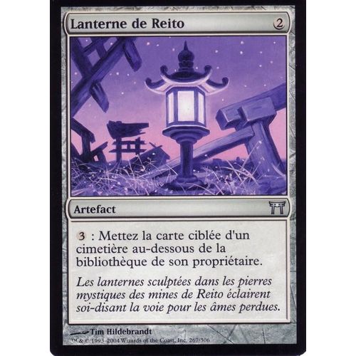 Lanterne De Reito X1 Foil Guerriers De Kamigawa Vf