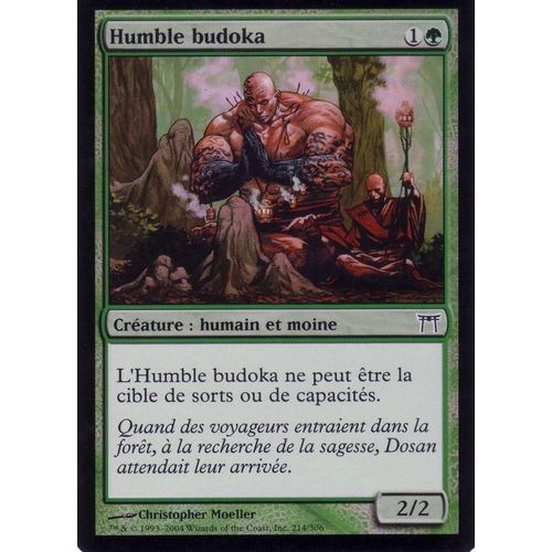 Humble Budoka  X1 Foil Guerriers De Kamigawa Vf
