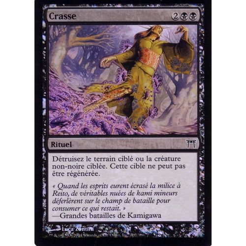 Crasse X1 Foil Guerriers De Kamigawa Vf