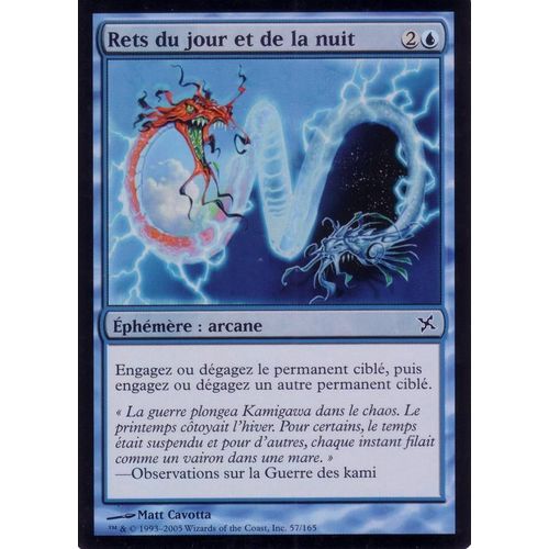 Rets Du Jour Et De La Nuit  X1 Foil Traîtres De Kamigawa Vf