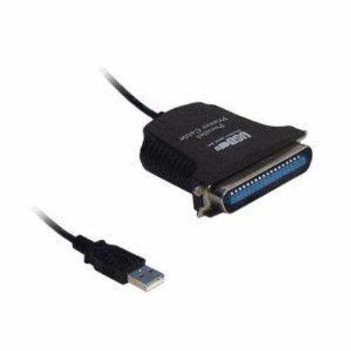 CABLING® Câble USB-imprimante parallèle Centronics Noir