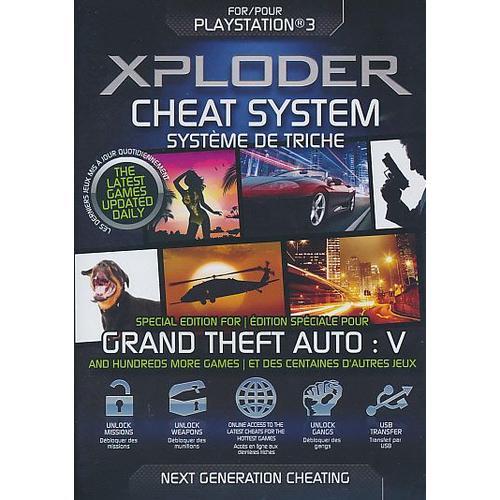 Xploder Cheat System Gta 5 Ed. Système De Triche Ps3