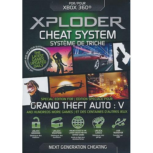 Xploder Cheat System Gta 5 Ed. Système De Triche Xbox 360