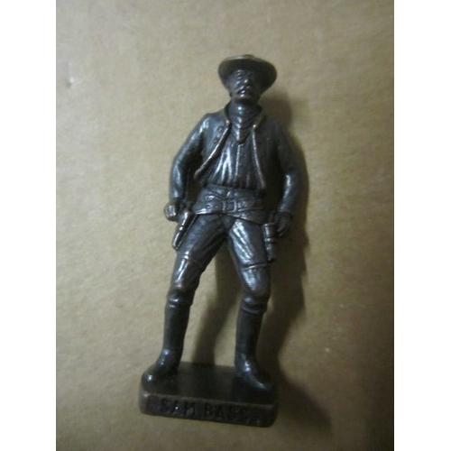 Kinder Métal Cowboys Celebres 1979 / 1980 " Samuel Bass "