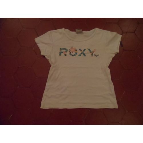 T-Shirt Coton Blanc Roxy