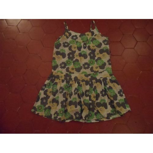 Robe Voile Coton Imprimé Tex