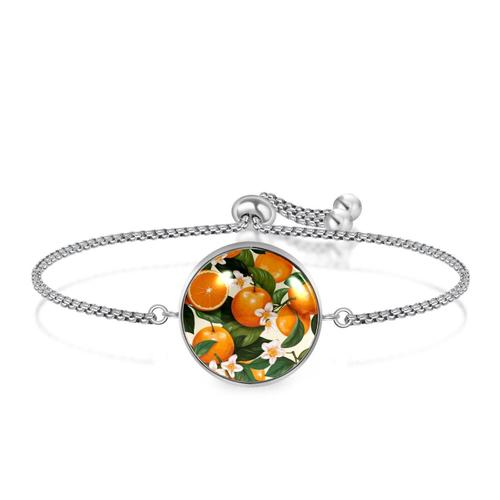 Bracelet Élégant, Accessoire De Mode Pour Toute Occasion, Motif D'oranges Unique. 220