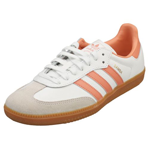 Adidas Samba Og Mixte Adulte Baskets Rose Blanc