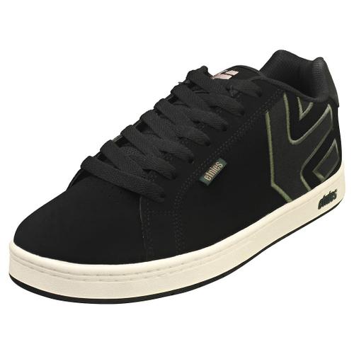 Etnies Fader Baskets Patin Vert Noir