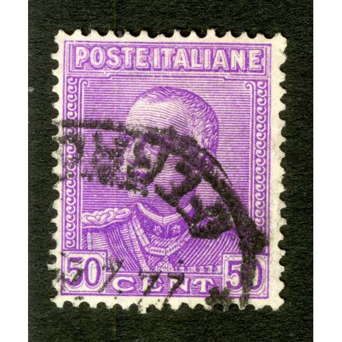 Timbre Oblitéré Poste Italiane, 50 Cent