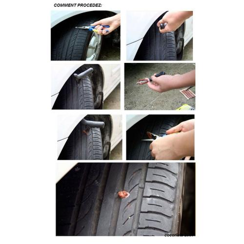 Kit réparation pneu tubless - SpottMoto