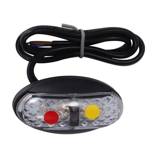 Led Lumières Remorque Bus Haute Puissance Lumières Led Utilitaire Led Lumières Effacer Lens,Remorque Back-Up Led Lumières De Sealed Pour Camions Remorques Rvs Bateaux Rouge + Jaune