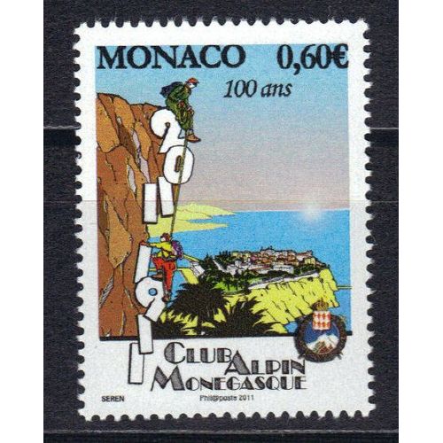 Monaco 2011 : 100è Anniversaire Du Club Alpin Monégasque - Timbre Neuf **