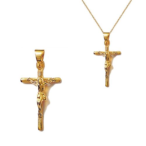 croix chrétienne or