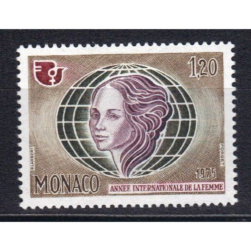 Monaco 1975 : Année Internationale De La Femme : Représentation Symbolique - Timbre Neuf **