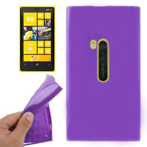 Nokia Lumia 920 Coque Housse De Protection Silicone Gel ( Tpu ) Violet