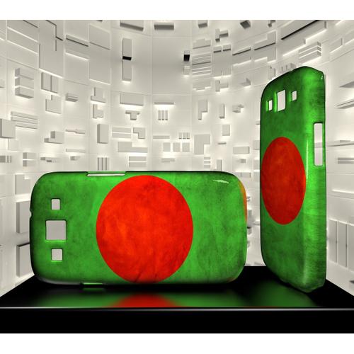 Coque Samsung Galaxy S3 Sgs03 007 001 016 Drapeau Bangladesh Flag Hard Case