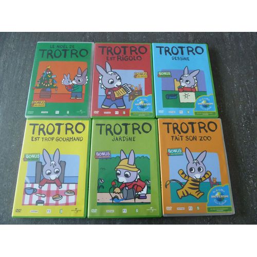 Trotro - L'intégrale 6 Dvd