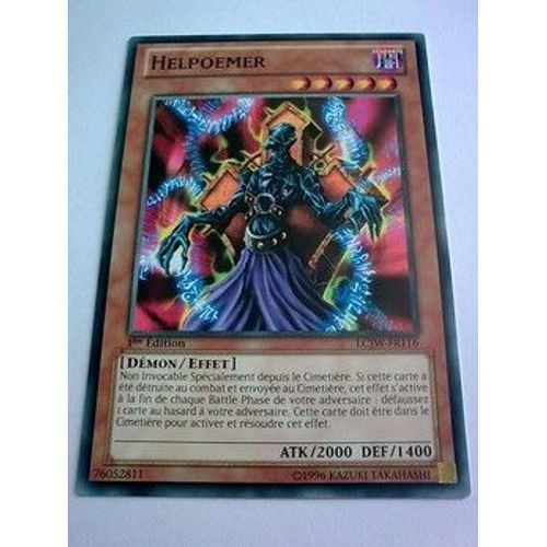 Carte Yu Gi Oh - Helpoemer - Lcjw-Fr116 - Commune