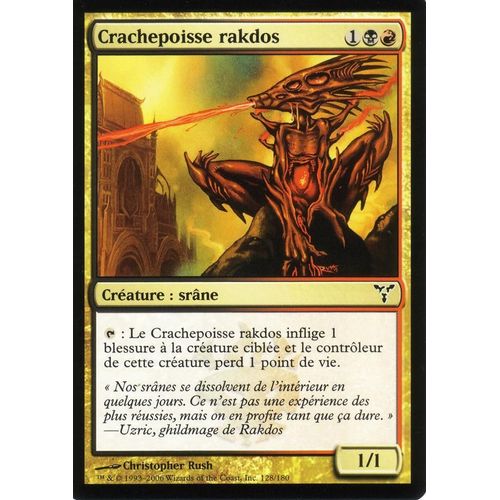 Crachepoisse Rakdos  X1  Foil  Discorde Vf