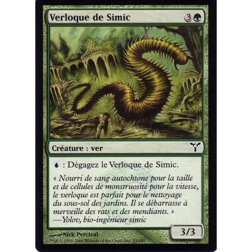 Verloque De Simic   X1  Foil  Discorde Vf