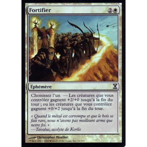 Fortifier  X1 Foil   Spirale Temporelle Vf