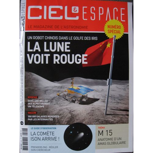 & Ciel Et Espace  N° 522 - La Lune Voit Rouge