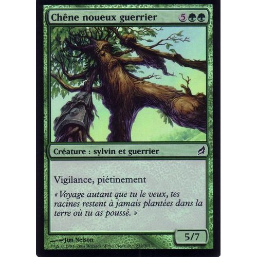 Chêne Noueux Guerrier  X1 Foil  Lorwyn  Vf