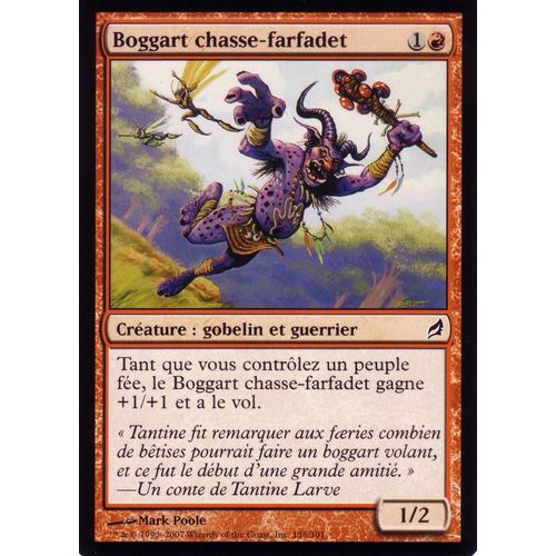 Boggart Chasse - Farfadet  X1 Foil Lorwyn Vf