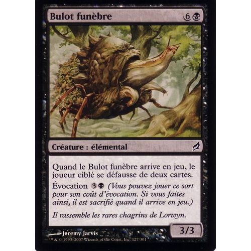 Bulot Funèbre  X1 Foil Lorwyn Vf