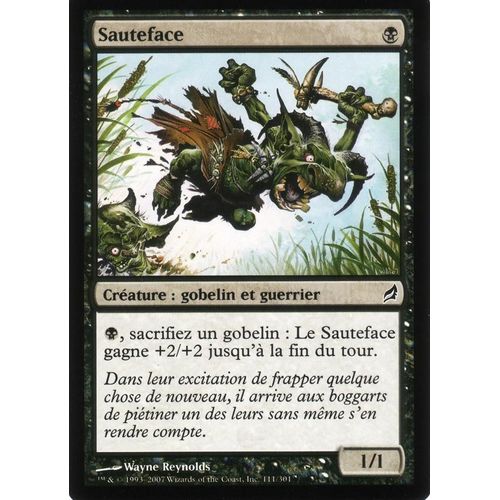 Sauteface  X1 Foil Lorwyn Vf