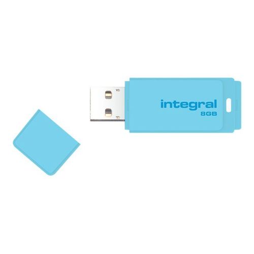 Integral Pastel - Clé USB - 8 Go - USB 2.0 - Ciel bleu