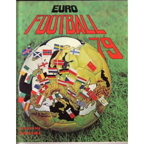 Album Panini Euro Football 79  Album Vierge