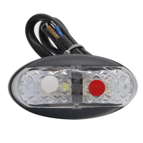 10-30v Led Feux De Queue De Kit De Lumière De Remorque Une Mené Des Lumières De Puissance Élevée D'autobus De Remorque Rouge Blanc